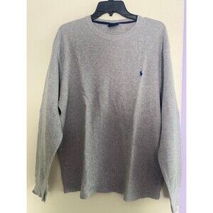 Polo Ralph Lauren Mens Waffle Knit Thermal Sleep Shirt XL Vintage Long sleeve